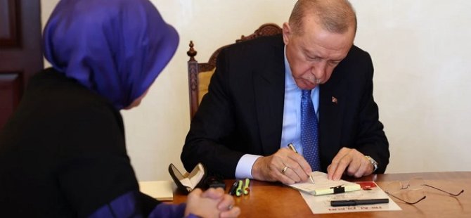 Cumhurbaşkanı Erdoğan’dan Gazze'ye kurban bağışı!