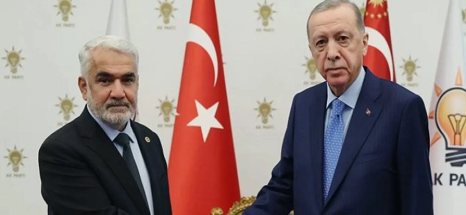 HÜDA Par’dan Erdoğan’a öneri: “Parlamenter Sistem”