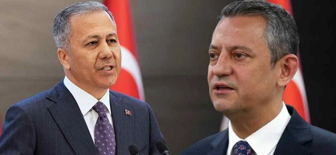 Yerlikaya'dan Özel'e: “Alçak bir iftira”