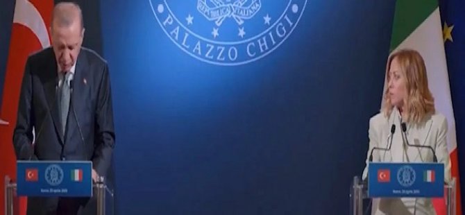 Meloni’den Erdoğan'a teşekkür!