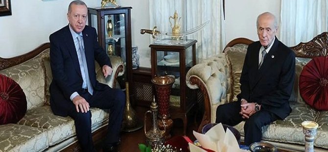 117 gün sonra ilk yüz yüze buluşma: Erdoğan ve Bahçeli!