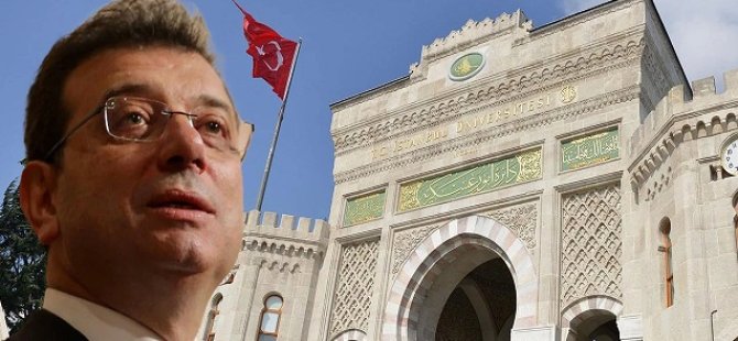 İmamoğlu'ndan İstanbul Üniversitesi'ne: “Kara...”