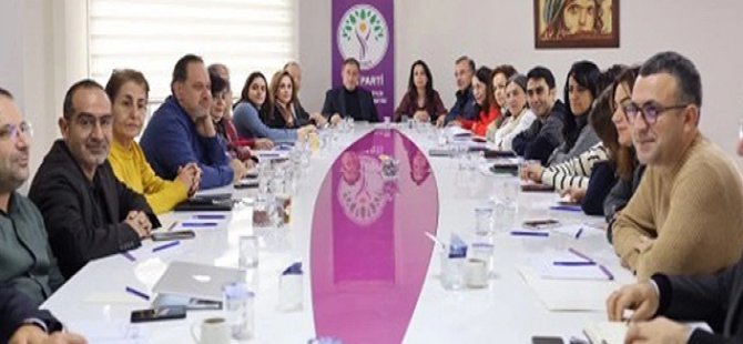 DEM Parti MYK'sı toplanıyor