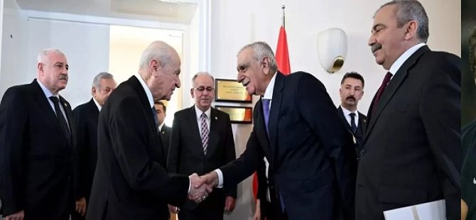 DEM Partisi'nden Devlet Bahçeli'ye destek!