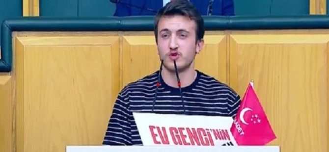 Yeni Yol kürsüsünde 'Ev genci' konuşma yaptı!