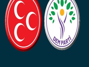 DEM'in ilk bayram ziyareti MHP'ye!