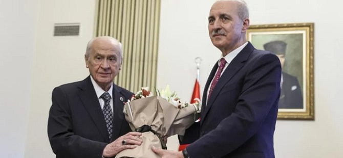 Numan Kurtulmuş'tan Devlet Bahçeli'ye ziyaret!
