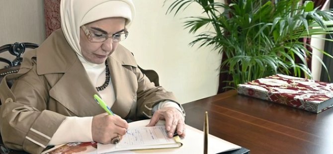 Emine Erdoğan, Cumhurbaşkanını geçti!