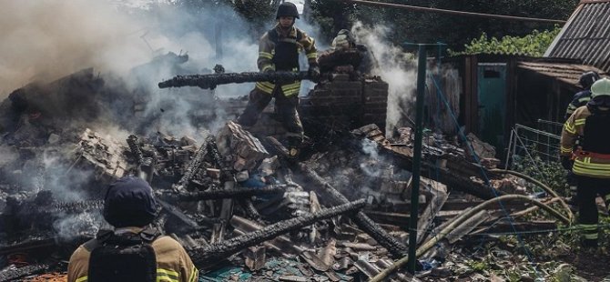 Bu kez de Ukrayna 9 füze, 206 İHA ile saldırdı!