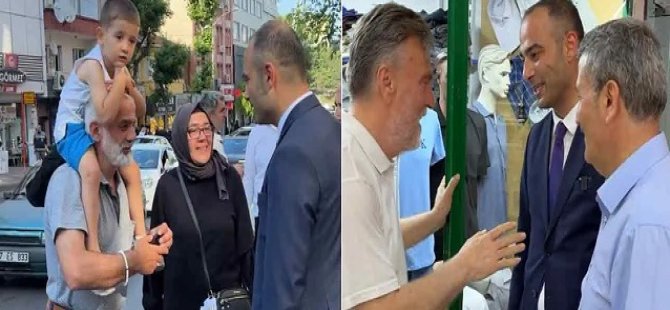 Eray Karadeniz, 'Seçilmiş Başkan' gibi sokağa çıktı!