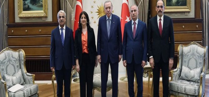 Erdoğan, DEM Parti heyetini kabul etti!