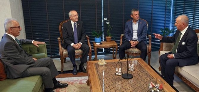 Özel'den Kılıçdaroğlu'na taziye ziyareti!