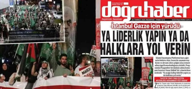 HÜDA PAR'dan AKP'ye tepki: Liderlik yapın!