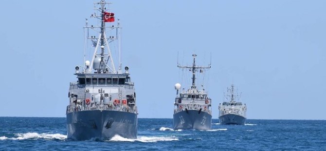 Güney Kıbrıs Rum Yönetimine, Türk Deniz Kuvvetleri’nden müdahale!