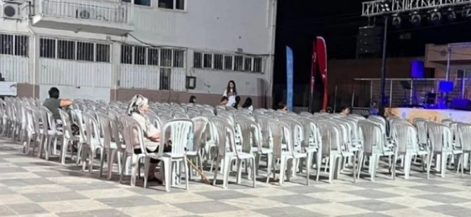 Çerçioğlu'na ‘Sessiz tepki': Konser boş kaldı!