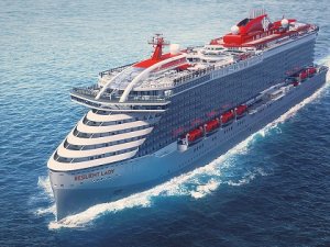 ‘Resilient Lady’, boğazdan Türk bayrağı ile çıktı!