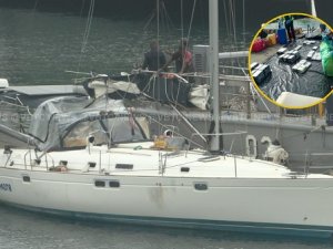 Türk ve Çinli mürettebat 450 kilo kokainle yakalandı