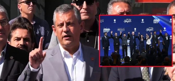 Özgür Özel 'Bomba' diyerek açıkladı!