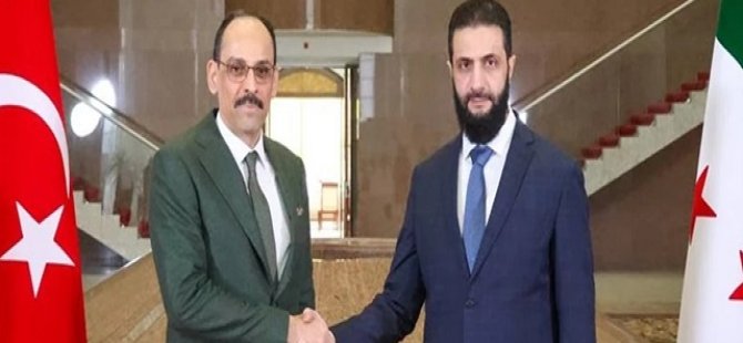 MİT Başkanı İbrahim Kalın, Şam'a gitti!