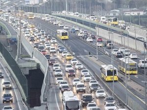 İstanbul'da trafik yüzde 85'e çıktı!