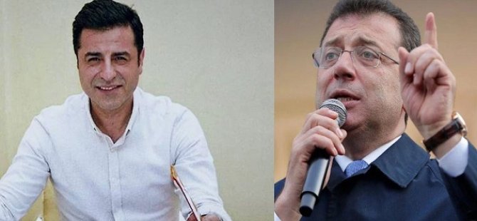 İmamoğlu’ndan ‘Demirtaş’ çıkışı!