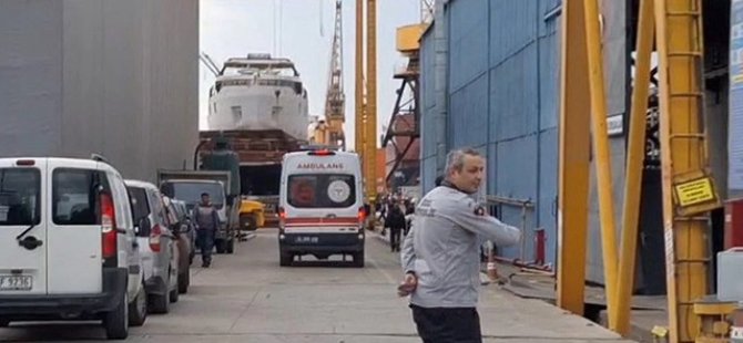 Tuzla'da gemide patlama: 1 ölü, 4 yaralı