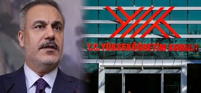 YÖK’ten ‘Hakan Fidan'ın diplomasına ilişkin açıklama!