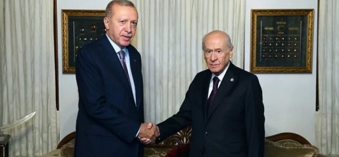Erdoğan - Bahçeli görüşmesi sona erdi!