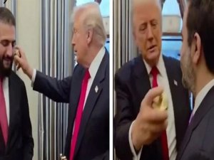 Trump, Şara'ya parfüm sıktı: “Kaç eşin var?”