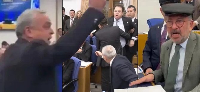 Meclis'te bağıran bağırana: CHP – AKP, CHP – CHP!