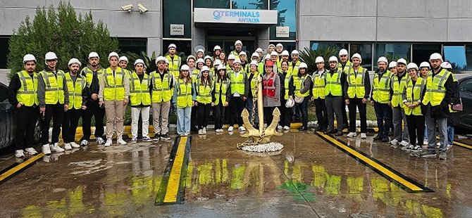 QTerminals Antalya, geleceğin denizcilik profesyonellerini ağırladı