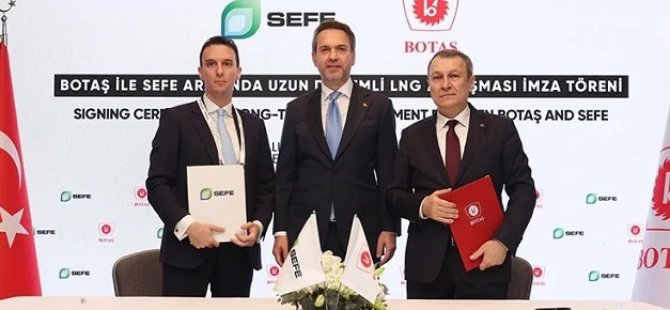 BOTAŞ’tan 2 yeni LNG anlaşması