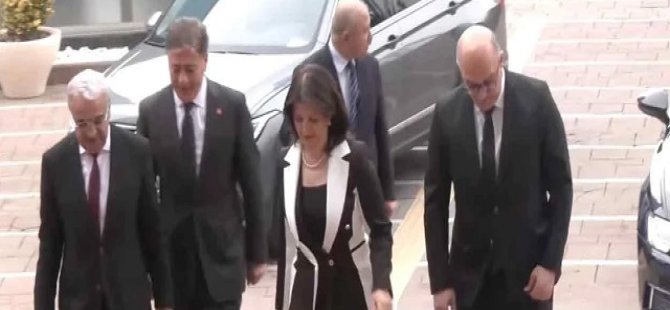 DEM Parti İmralı heyetinden CHP'ye ziyaret!