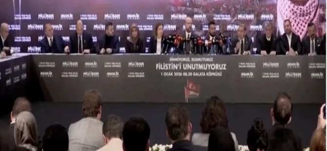 Gazze buluşmasına 4 büyüklerden destek!