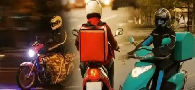 İstanbul'da kuryelerin trafiğe çıkışı yasaklandı!