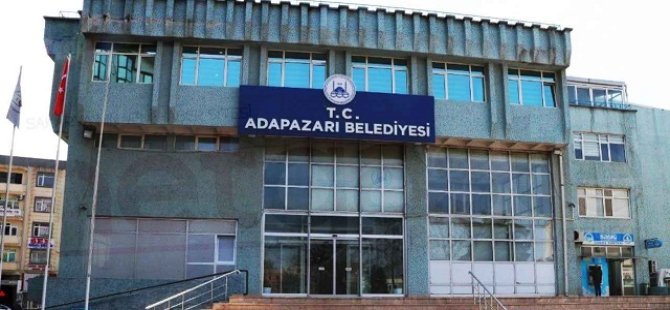 Adapazarı Belediyesi'nde ‘Tehdit ve ‘Şantaj’!