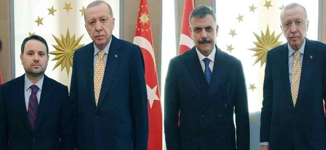 Cumhurbaşkanı Erdoğan, yeni Bakanları kabul etti!