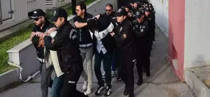'Bayğaralar' suç örgütü: 221 tutuklama!