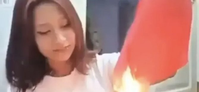 Bayrak yakan çocuğa verilen ceza: Eğitim kararı!