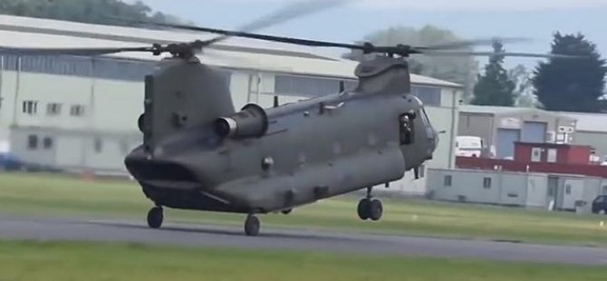Ankara’da ‘Askeri Nakliye Helikopteri’ düştü!