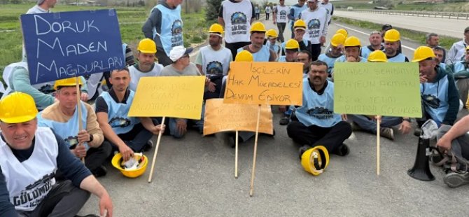 Doruk Maden İşçileri: 110 madenci serbest!
