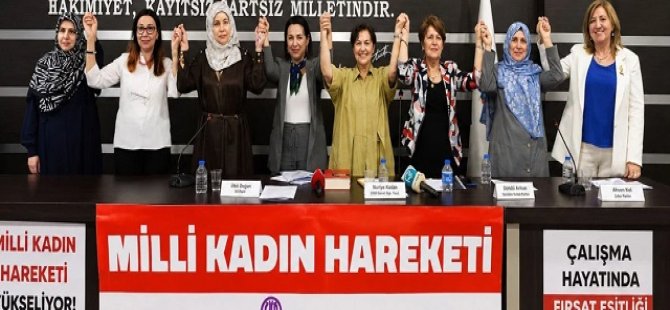 'Milli Kadın Hareketi' paneli: Partiler, birleşti!
