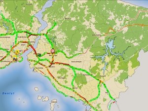 İstanbul trafiği şaşırtıyor