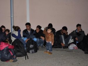 Edirne’de 40 Suriyeli kaçak göçmen yakalandı