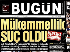 Bugün Gazetesi hangi manşetle çıktı?