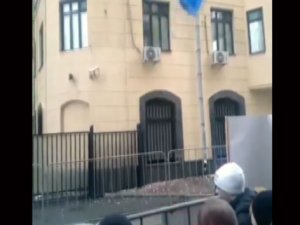 Türkiye'nin Moskova Büyükelçiliği'ne saldırı