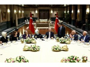 Erdoğan'dan, Nobel Kimya Ödülü Sahibi Prof. Dr. Sancar onuruna akşam yemeği