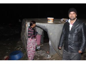 Suriyeli Değil Aydınlı Ailenin Naylon Çadırda Dram Dolu Yaşam Mücadelesi