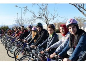 KSÜ’ye Halk Sağlığı Müdürlüğü’nden 50 Bisiklet