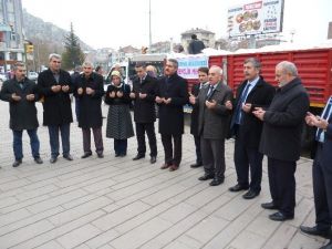 Turhal’dan Bayırbucak Türkmenlerine Yardım